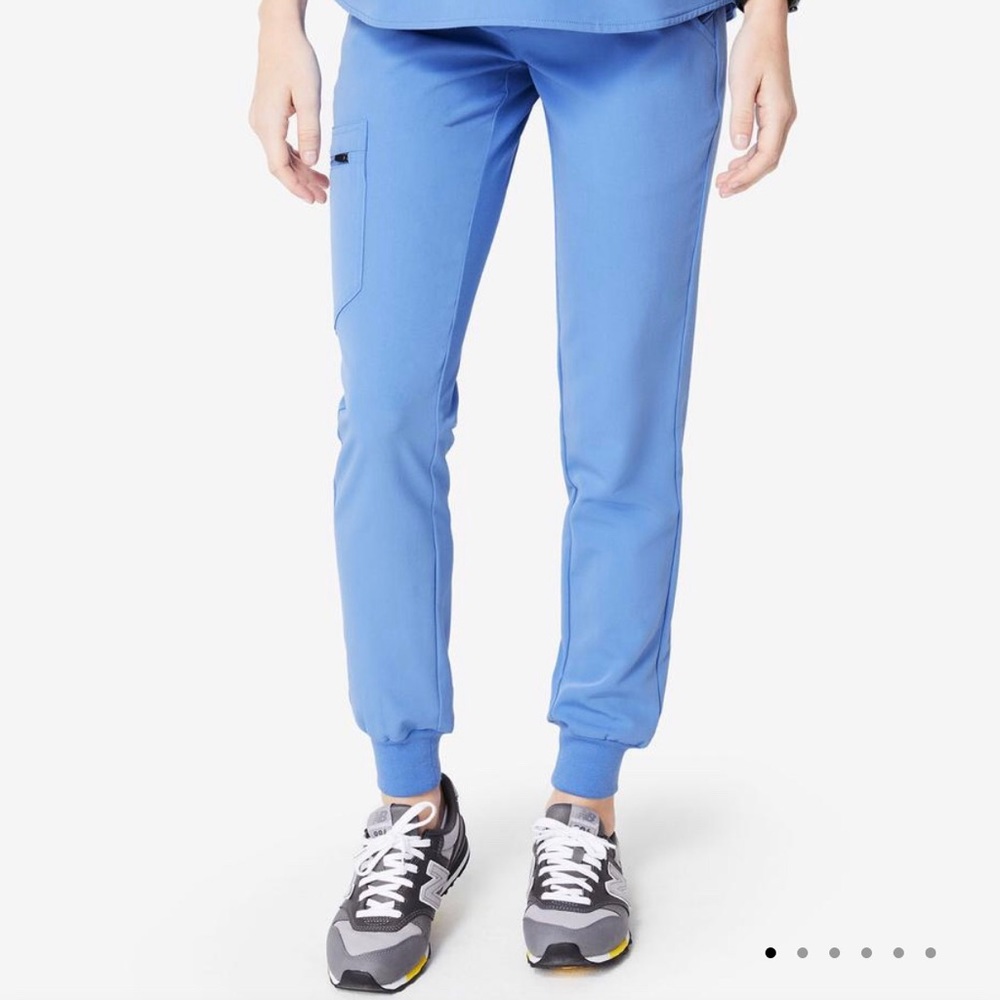 FIGS Zamora Joggers Ceil Blue